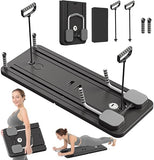 TABLA DE PILATES JANUA, REFORMER DE PILATES, MULTIUSOS, PLEGABLE, PARA EL HOGAR 5 EN 1, DESLIZANTE