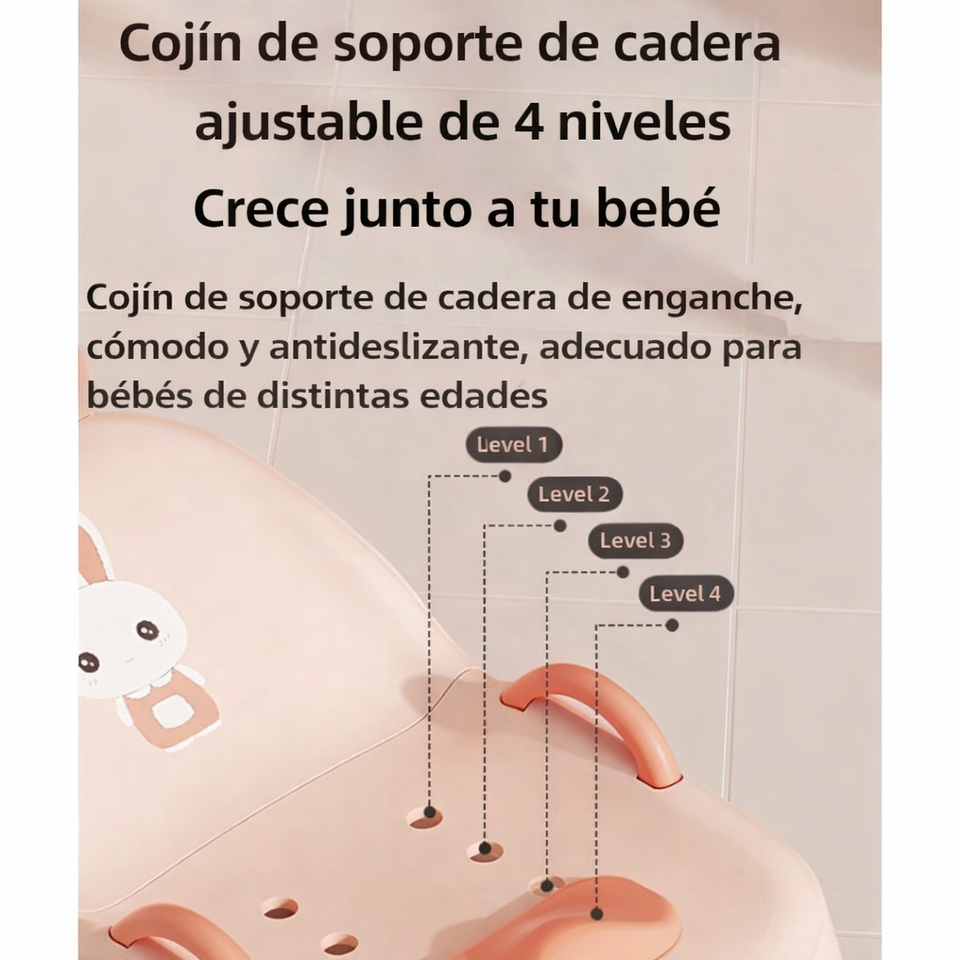 SILLA PLEGABLE PARA LAVAR EL CABELLO DE BEBES Y NIÑOS