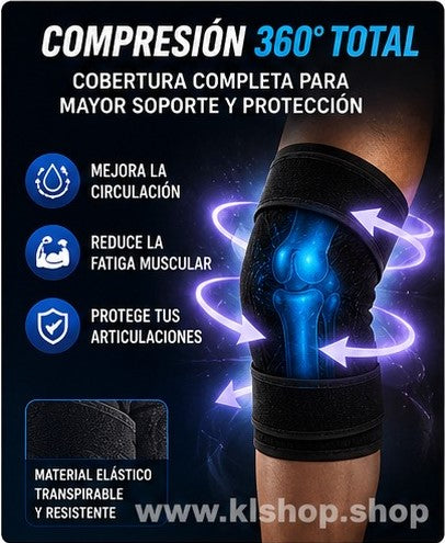 RODILLERA DE COMPRESIÓN TERMICA DE GEL FRIO CALOR
