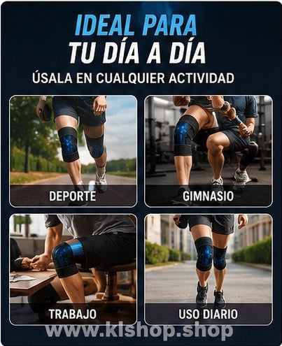 RODILLERA DE COMPRESIÓN TERMICA DE GEL FRIO CALOR